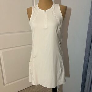 Athleta NWT Match Point White Tennis Dress Large Tall